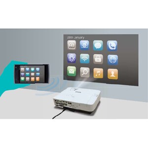 Epson EB-2165W LCD Projector - 1280 x 800 - Front, Ceiling - 5000 Hour Normal Mode - 10000 Hour Economy Mode - WXGA - 15,0