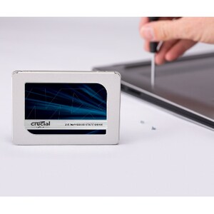 Crucial MX500 1 TB Solid State Drive - 2.5" Internal - SATA (SATA/600) - 560 MB/s Maximum Read Transfer Rate - 256-bit Enc