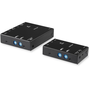 StarTech.com Video Extender Transmitter/Receiver - Wired - Black - TAA Compliant - 1 Input Device - 1 Output Device - 50 m