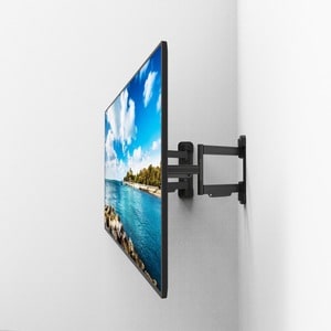 Kanto PDC650 Ceiling Mount for Flat Panel Display - Black - 1 Display(s) Supported - 70" Screen Support - 125 lb Load Capa