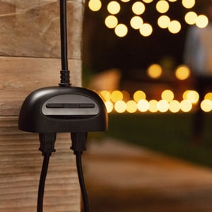 TP-Link Kasa Smart KP400 - Kasa Smart Outdoor Smart Plug - Smart Home Wi-Fi Outlet with 2 Sockets, Works with Alexa, Googl