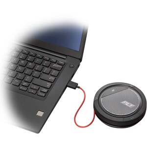 Plantronics Calisto 3200 Speakerphone - Black - USB - Microphone - USB - Portable