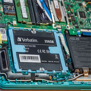Verbatim Vi550 S3 256 GB Solid State Drive - 2.5" Internal - SATA (SATA/600) - 150 TB TBW - 560 MB/s Maximum Read Transfer