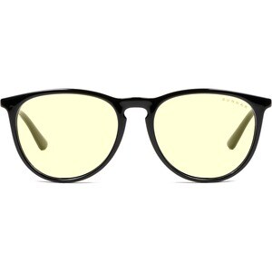 GUNNAR Gaming & Computer Glasses - Menlo, Onyx, Amber Tint - Onyx Frame/Amber Lens