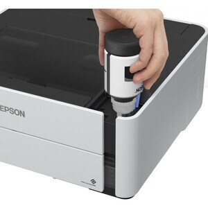 Epson ET-M1180 Desktop Inkjet Printer - Monochrome - 39 ppm Mono - 1200 x 2400 dpi Print - Automatic Duplex Print - 251 Sh