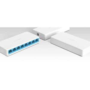MERCUSYS MS108 8 Ports Ethernet Switch - 2 Layer Supported - Twisted Pair - Desktop