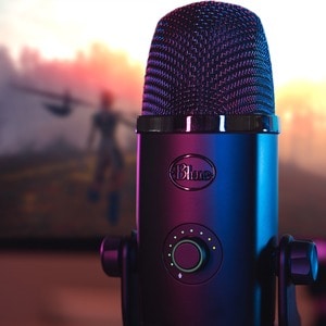 Blue Yeti X Wired Condenser Microphone - Stereo - 20 Hz to 20 kHz - Cardioid, Bi-directional, Omni-directional - Stand Mou