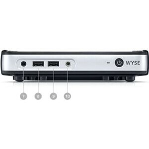 Wyse 5000 5030 Zero ClientTeradici Tera2321 - 512 MB RAM DDR3L SDRAM - 32 MB Flash - Gigabit Ethernet - Wyse Zero - Displa