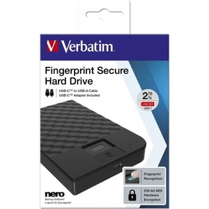 Verbatim Store 'n' Go 1 TB Portable Hard Drive - External - SATA (SATA/600) - Black - Desktop PC, Notebook Device Supporte