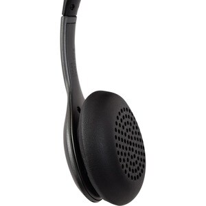 V7 Deluxe HU530C Wired Over-the-head Stereo Headset - Black, Grey - Binaural - Circumaural - 32 Ohm - 20 Hz to 20 kHz - No