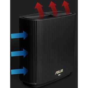 Asus ZenWiFi AX XT8 IEEE 802.11ax Ethernet Wireless Router - 2.40 GHz ISM Band - 5 GHz UNII Band - 6 x Antenna(6 x Interna