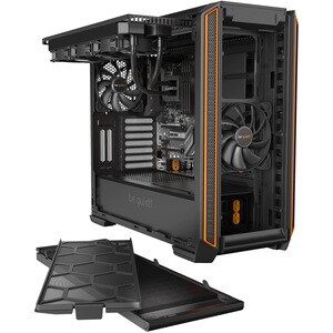 be quiet! Silent Base 601 Computer Case - EATX, ATX, Micro ATX, Mini ITX Motherboard Supported - Mid-tower - Steel, Acrylo