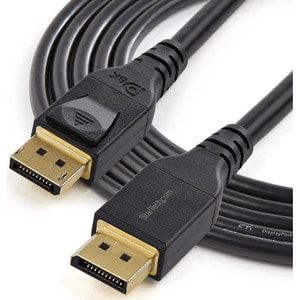 StarTech.com 4 m VESA Certified DisplayPort 1.4 Cable - 8K 60Hz HBR3 HDR - 13 ft Super UHD 4K 120Hz - DP to DP Video Monit