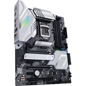 Asus Prime Z490-A Desktop Motherboard - Intel Chipset - Socket LGA-1200 - Intel Optane Memory Ready - ATX - 128 GB DDR4 SD