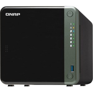 Sistema de almacenamiento SAN/NAS QNAP TS-453D-8G - 4 x Total de compartimientos - 4 GB Flash Memory Capacity - Intel Cele