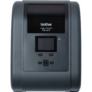Brother TD-4650TNWB Desktop Direct Thermal/Thermal Transfer Printer - Monochrome - Label Print - Ethernet - USB - Serial -