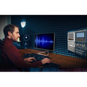 Monitor de juego LCD BenQ MOBIUZ EX2710 68,6 cm (27") Full HD LED - 16:9 - Gris Oscuro, Negro - 685,80 mm Class - Tecnolog