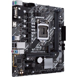 Asus Prime H410M-E/CSM Desktop Motherboard - Intel Chipset - Socket LGA-1200 - Micro ATX - 64 GB DDR4 SDRAM Maximum RAM - 