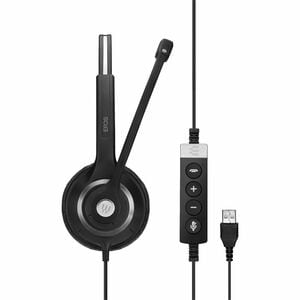 EPOS | SENNHEISER IMPACT SC 230 USB MS II Headset - Mono - USB Type A - Wired - On-ear - Monaural - Noise Cancelling, Elec