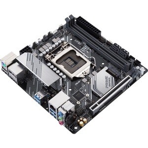 Asus Prime B460I-PLUS Desktop Motherboard - Intel Chipset - Socket LGA-1200 - Intel Optane Memory Ready - Mini ITX - 64 GB