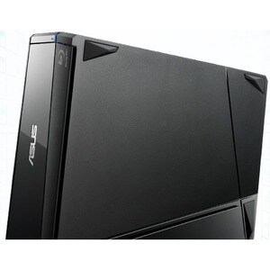 Asus TurboDrive BW-16D1X-U Blu-ray Writer - Retail Pack - Black - BD-R/RE Support - 40x CD Read/40x CD Write/24x CD Rewrit