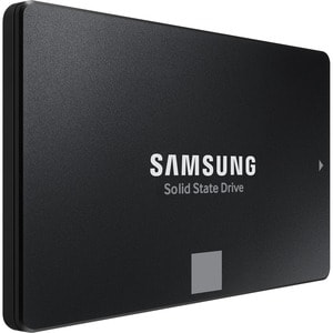 Samsung 870 EVO MZ-77E1T0BW 1 TB Solid State Drive - 2.5" Internal - SATA (SATA/600) - Black - Storage System, Desktop PC,