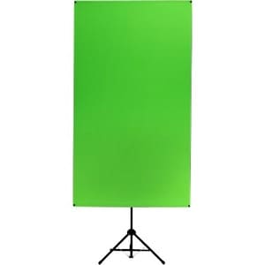 Valera Screens Creator 70 Background - Portable - 63" (1600.20 mm) Width - Green - Fabric, Polyester