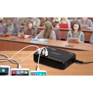 Adaptador CA Compulocks - USB - Para Dispositivo móvil, iPad, Tablet PC, Consola de juegos portátil - 5V DC/2.40A Salida