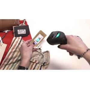 Datalogic QuickScan 2500 - Cable Connectivity - 20.10" Scan Distance - 1D, 2D - Imager - Omni-directional - USB, Serial, K