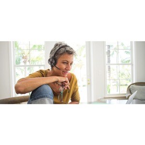 Poly Voyager Focus 2 Wired/Wireless Over-the-head Stereo Headset - Binaural - Ear-cup - 9100 cm - Bluetooth - 20 Hz to 20 