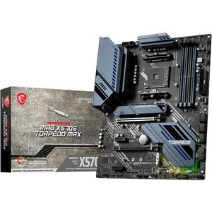 MSI MAG X570S TORPEDO MAX. Processor manufacturer: AMD, Processor socket: Socket AM4, Compatible processor series: 2nd Gen