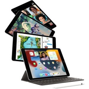 Apple iPad (9th Generation) Tablet - 25.9 cm (10.2") - Hexa-core (Lightning Dual-core (2 Core) 2.65 GHz + Thunder Quad-cor
