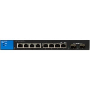Linksys 8-Port Managed Gigabit Switch - 8 Ports - Manageable - Gigabit Ethernet - 10/100/1000Base-T, 1000Base-X - TAA Comp