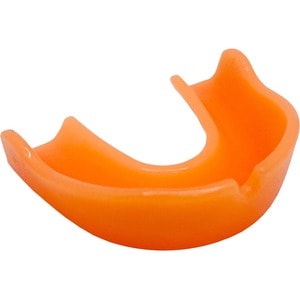 A heat detection mouthguard with a colorchange technology to identify heat illness showing shift color activationg at body