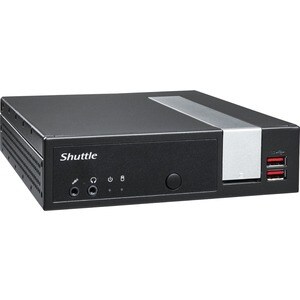 Shuttle XPC slim DL20N Barebone System - Slim PC - Socket BGA-1338 - Intel Celeron N4505 Dual-core (2 Core) - Intel Chip -