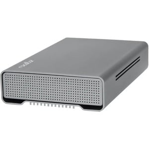 Rocstor Rocpro D90 8 TB Desktop Rugged Hard Drive - 3.5" External - SATA (SATA/600) - Aluminum Gray - MAC Device Supported