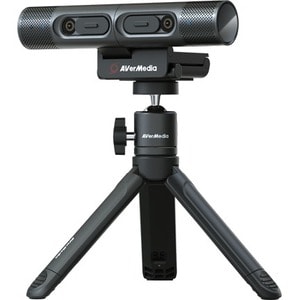 AVerMedia DualCam PW313D Video Conferencing Camera - 5 Megapixel - 30 fps - Black - USB 2.0 - 1 Pack(s) - TAA Compliant - 