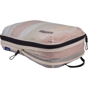 Thule Compression Carrying Case Clothes, Luggage - White - Water Resistant - Nylon Body - Handle - 2 x Pieces per Set - 1.
