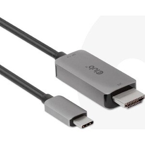Club 3D HDMI/USB-C Audio/Video/Data Transfer Cable - 9.84 ft HDMI/USB-C Audio/Video/Data Transfer Cable for TV, PC, Audio/