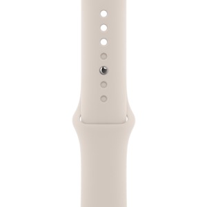 Apple Watch Series 8 GPS 45mm Starlight Aluminium Case with Starlight Sport Band - Regular