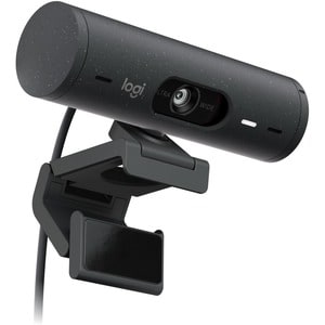 Logitech BRIO Webcam - 4 Megapixel - 60 fps - Graphite - USB Type C - 1920 x 1080 Video - Auto-focus - 4x Digital Zoom - M