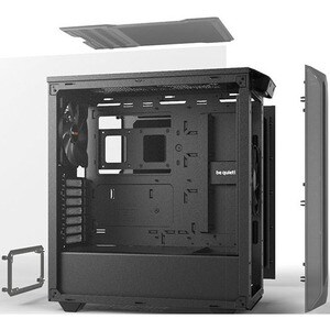 be quiet! Computer Case - ATX, Micro ATX, Mini ITX Motherboard Supported - Midi Tower - Acrylonitrile Butadiene Styrene (A