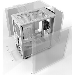 be quiet! Computer Case - ATX, Micro ATX, Mini ITX Motherboard Supported - Midi Tower - Acrylonitrile Butadiene Styrene (A