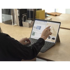 Microsoft Surface Pro X Tablet - 13" - SQ1 3 GHz - 8 GB RAM - 128 GB SSD - Windows 11 Pro - Platinum - 2880 x 1920 - Pixel