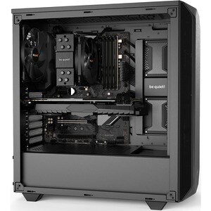 be quiet! Computer Case - ATX, Micro ATX, Mini ITX Motherboard Supported - Midi Tower - Acrylonitrile Butadiene Styrene (A