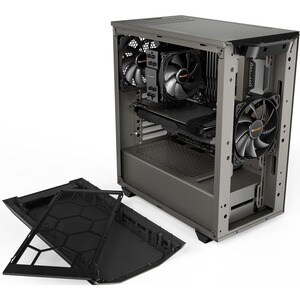be quiet! Computer Case - ATX, Micro ATX, Mini ITX Motherboard Supported - Midi Tower - Acrylonitrile Butadiene Styrene (A