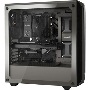 be quiet! Computer Case - ATX, Micro ATX, Mini ITX Motherboard Supported - Midi Tower - Acrylonitrile Butadiene Styrene (A