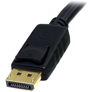 StarTech.com 1,8m (6 ft.) 4-in-1 USB DisplayPort® KVM Switch Cable w/ Audio & Microphone - First End: 1 x 20-pin DisplayPo