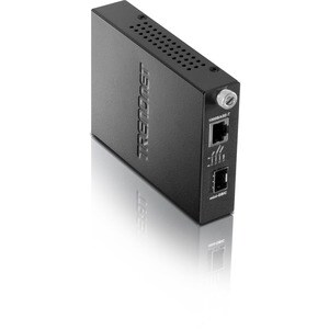 TRENDnet 100/1000Base-T To SFP Fiber Media Converter, Fiber To Ethernet Converter, 1 x 10/100/1000Base-T RJ-45 Port,1 x Mi