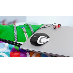 WIRELESS MINI MOUSE M187 BLACK 